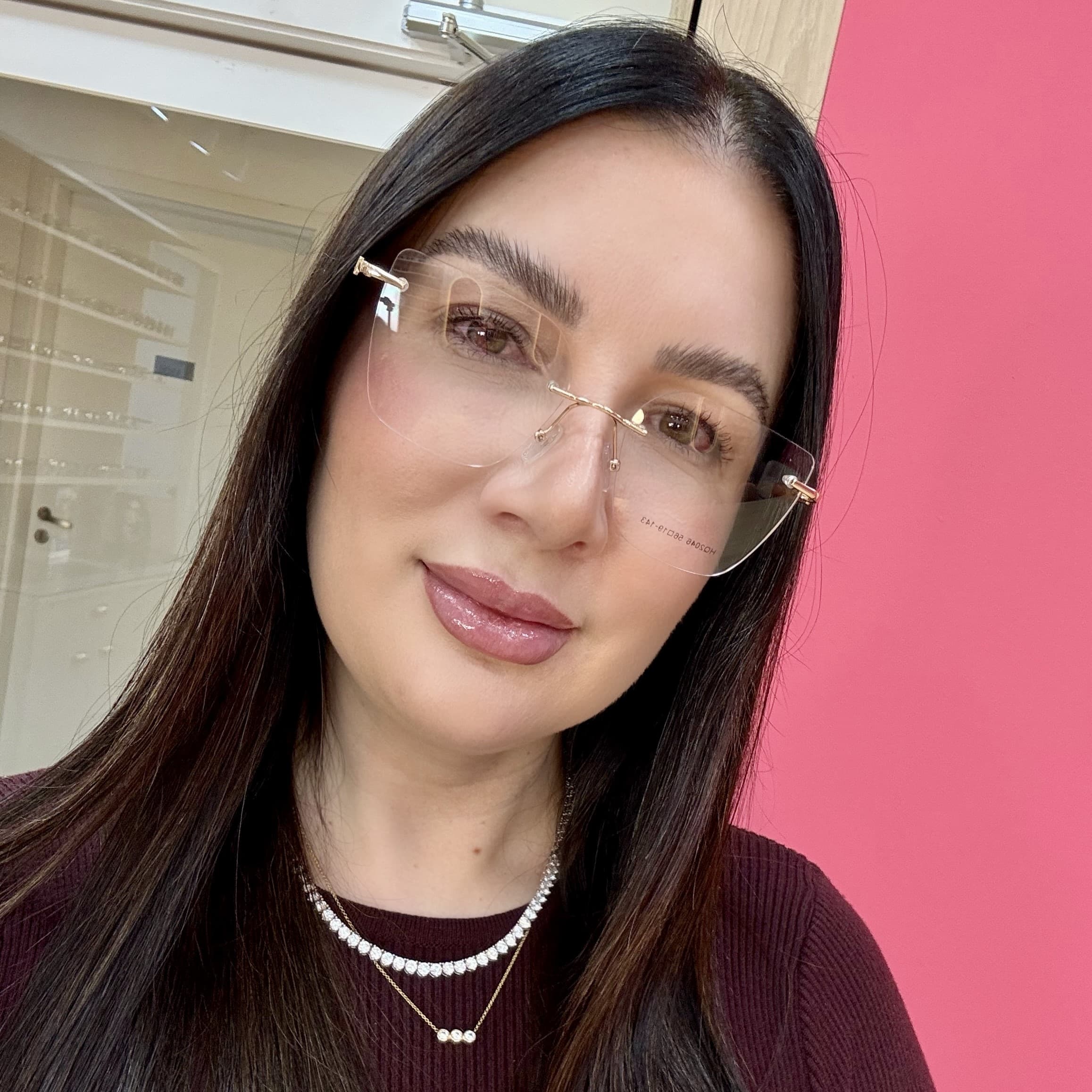 Óculos de Grau Feminino Kessy 480 Dourado